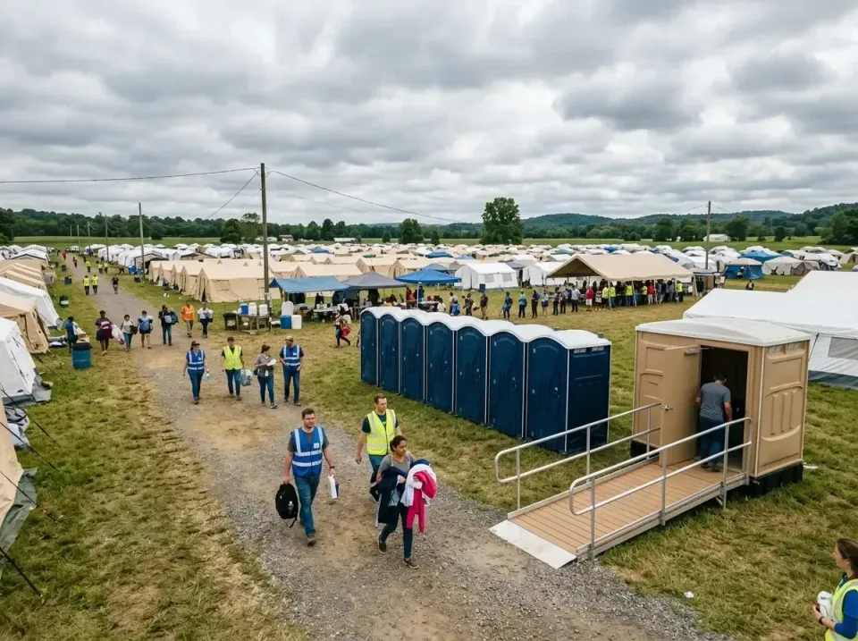disaster-relief-camp-restrooms-010 — frequently asked questions, Dumpster & Portable Bathrooms Rental in Hull, IA